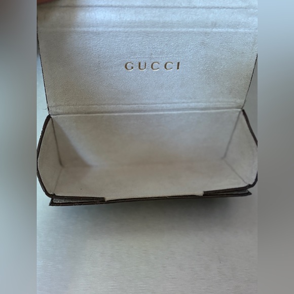 Gucci brown Sunglass case